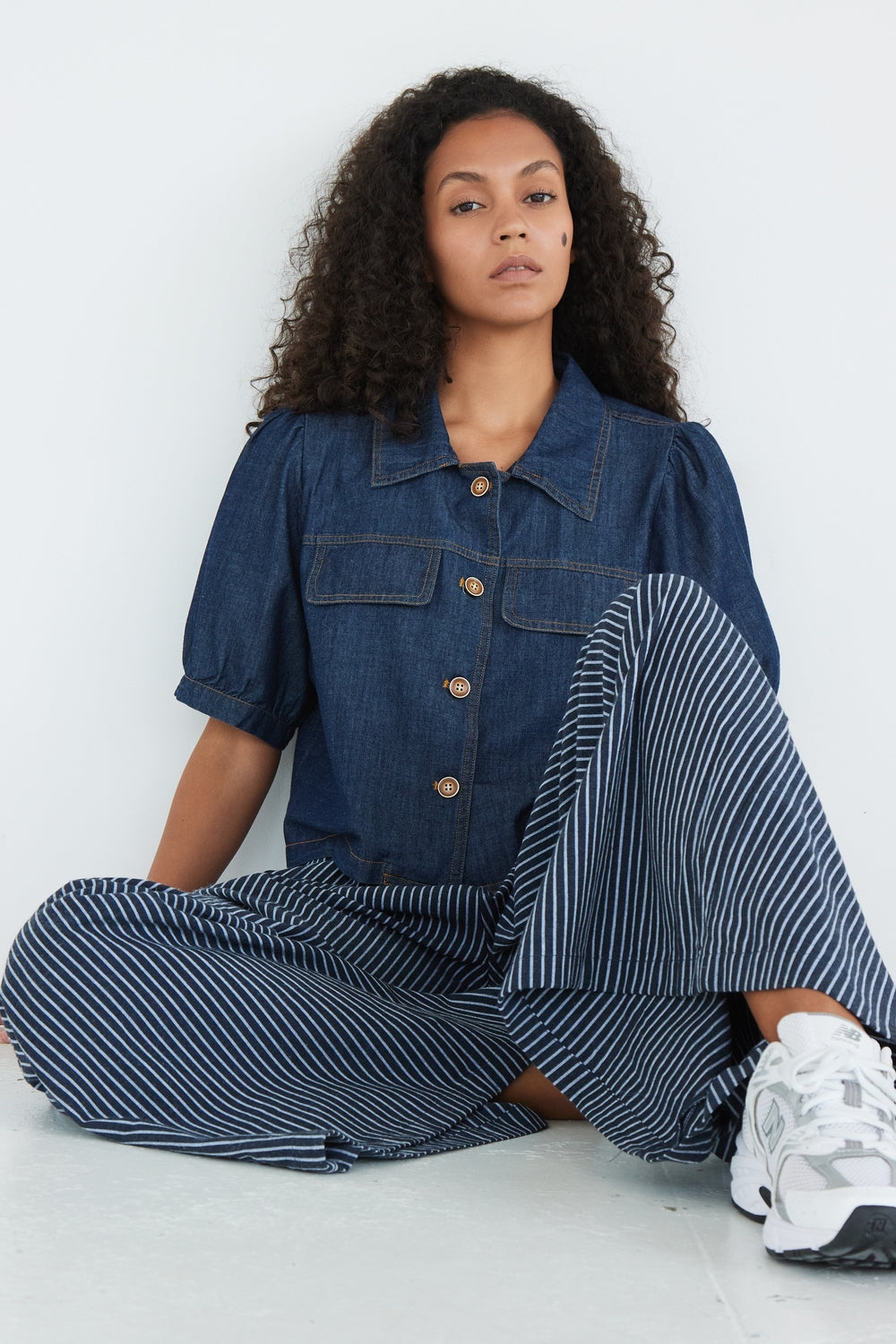 PANTALON JOYCE BLEU