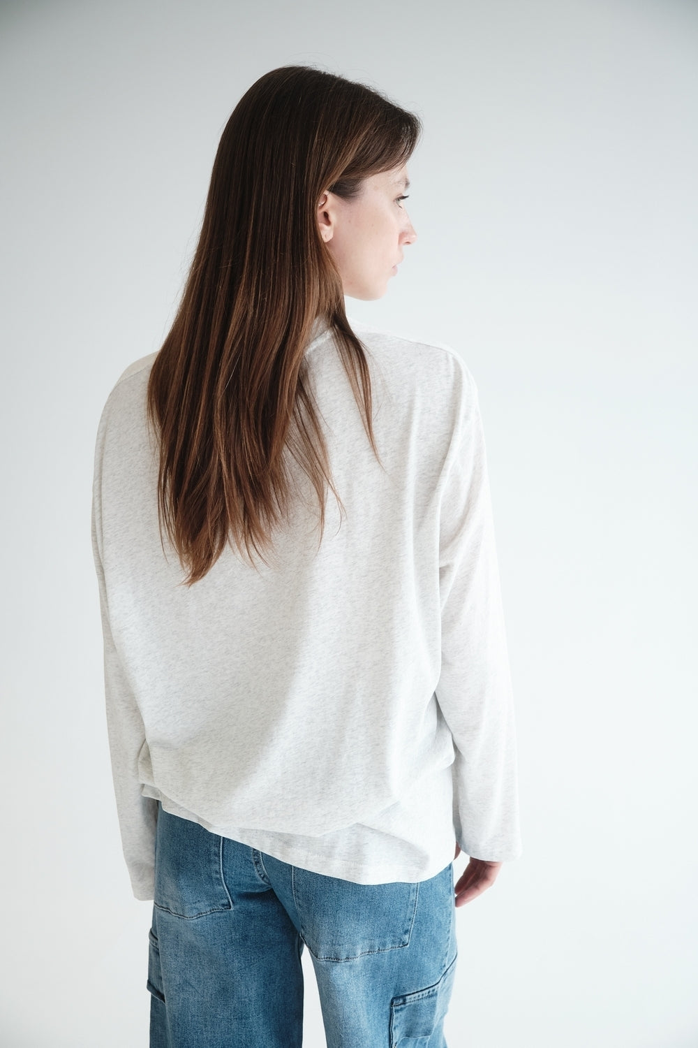TOP INES GRIS