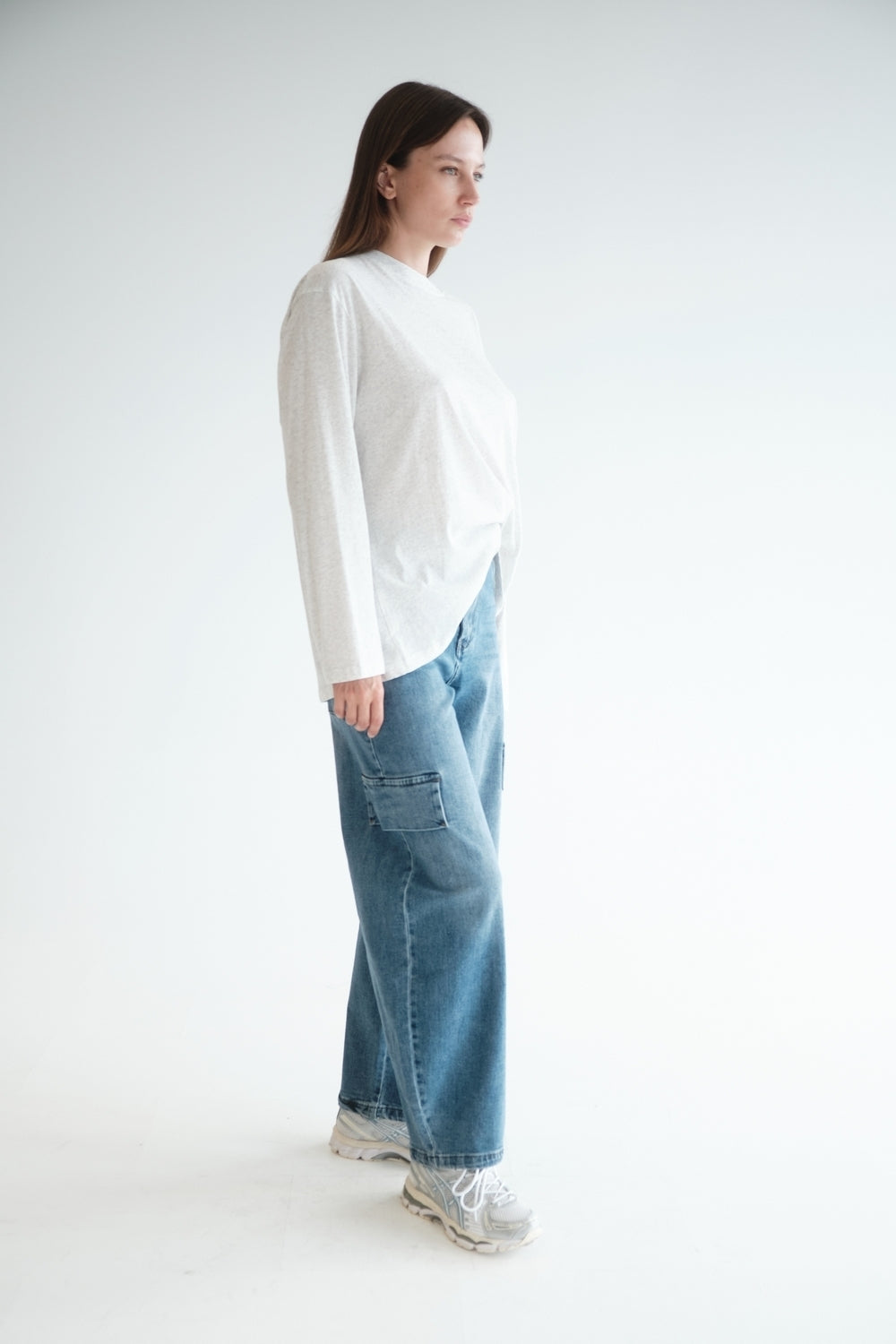 TOP INES GRIS