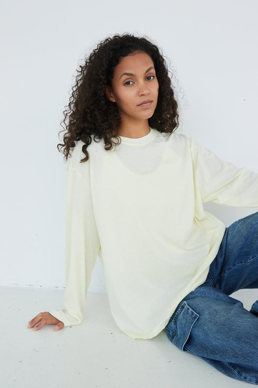 TOP INES JAUNE