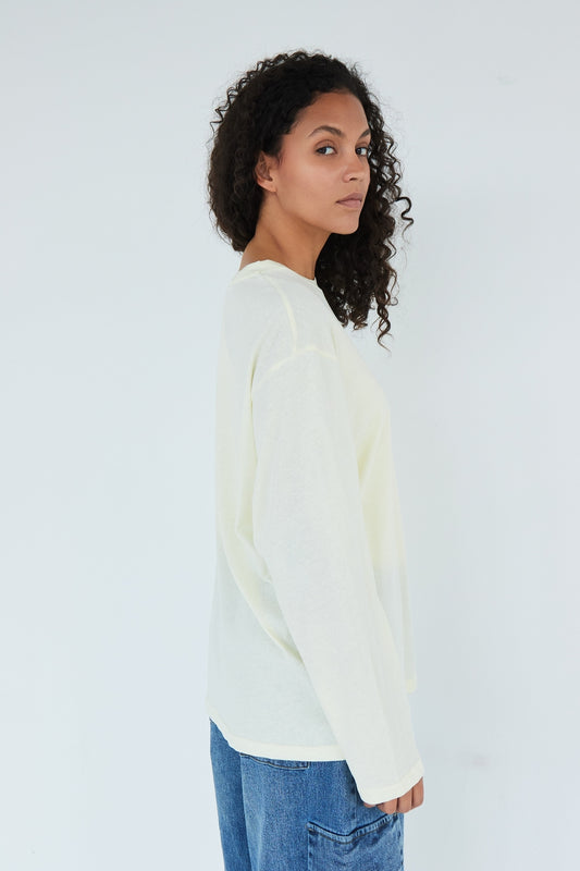 TOP INES JAUNE