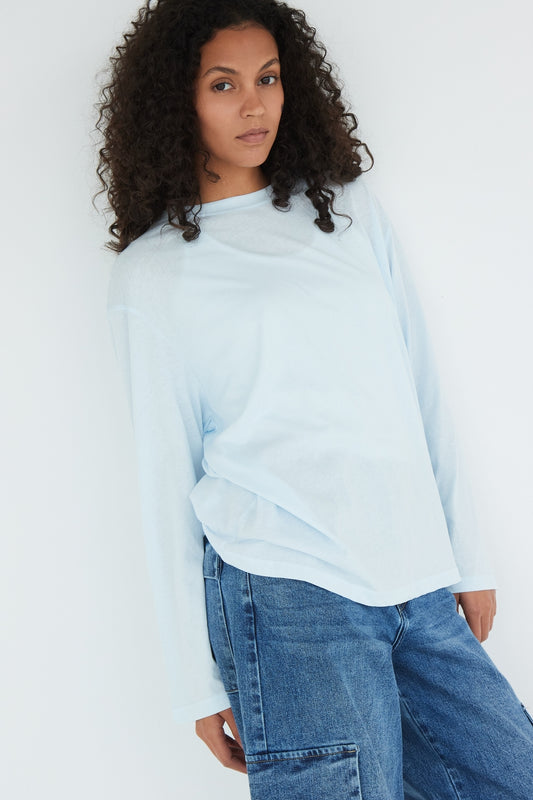 TOP INES BLEU