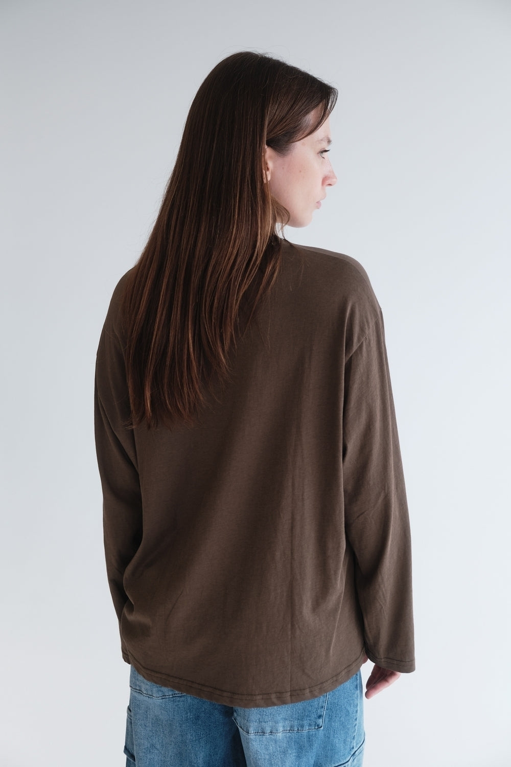 TOP INES TAUPE