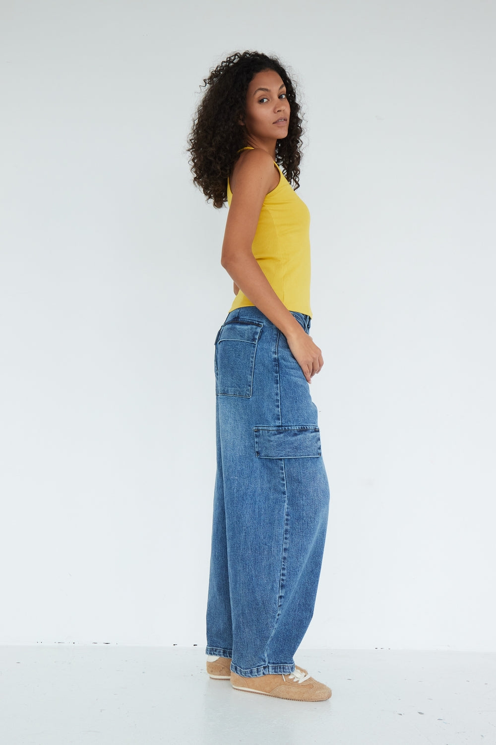 DEBARDEUR SARAH JAUNE
