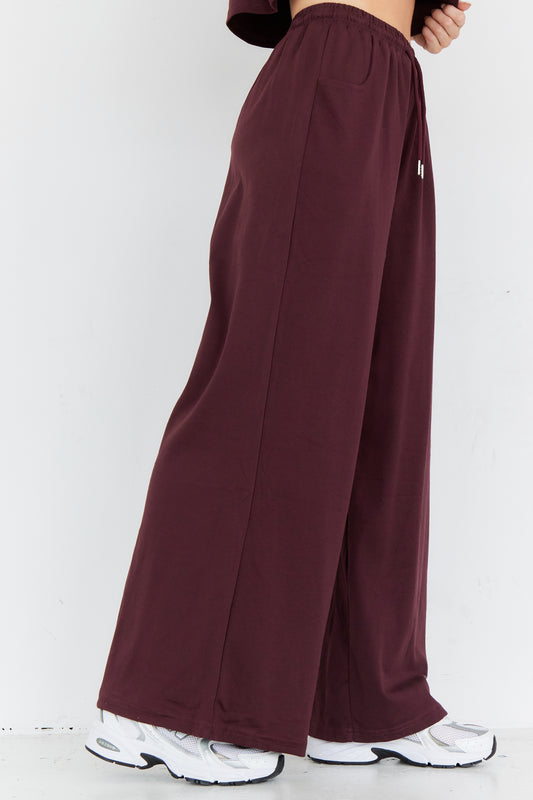 PANTALON ANNA BORDEAUX