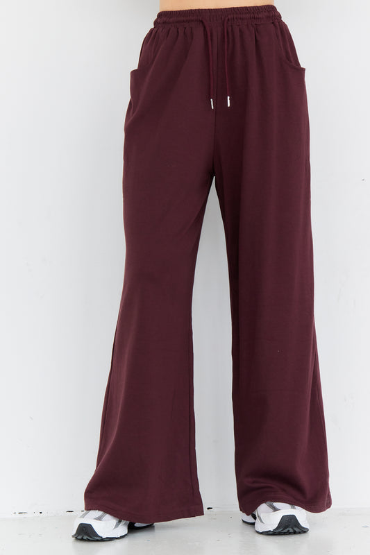 PANTALON ANNA BORDEAUX