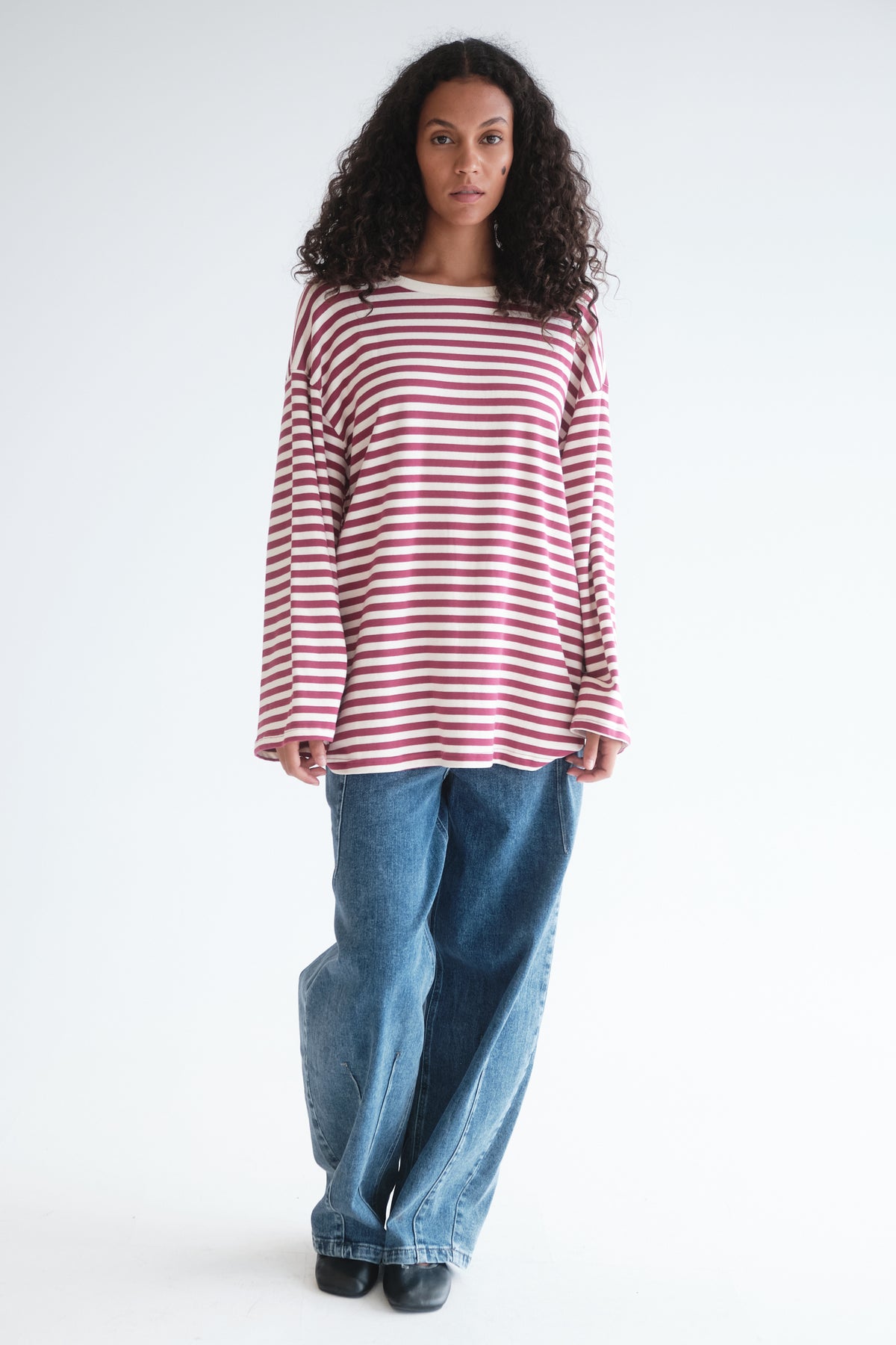 T-SHIRT MONA FRAMBOISE