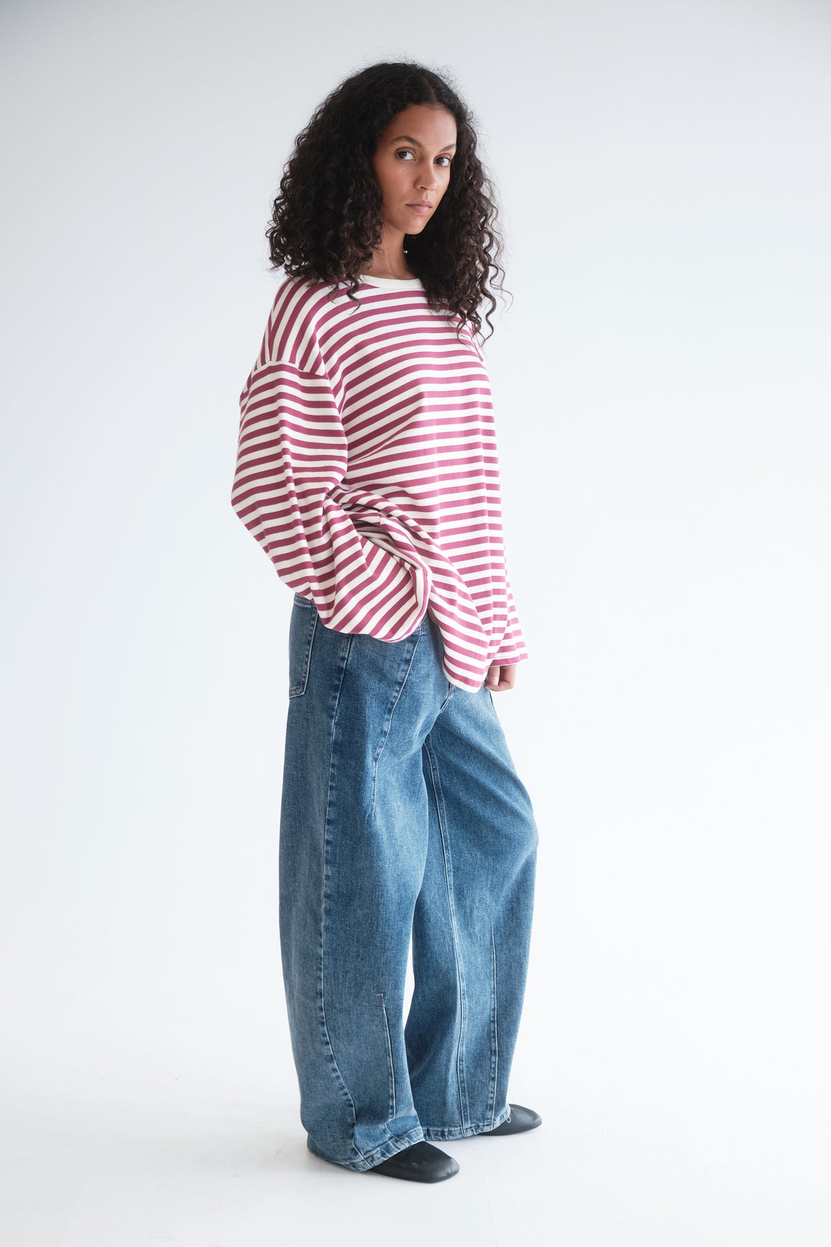 T-SHIRT MONA FRAMBOISE