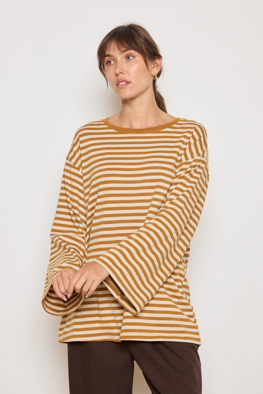 T-SHIRT MONA CAMEL