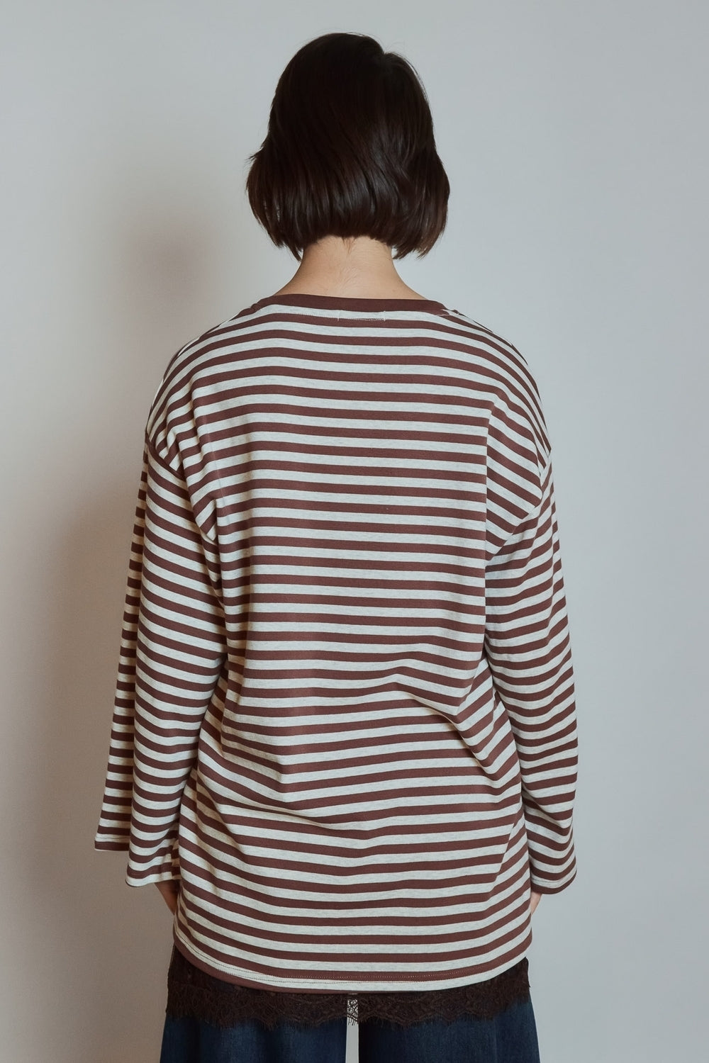 T-SHIRT MONA MARRON