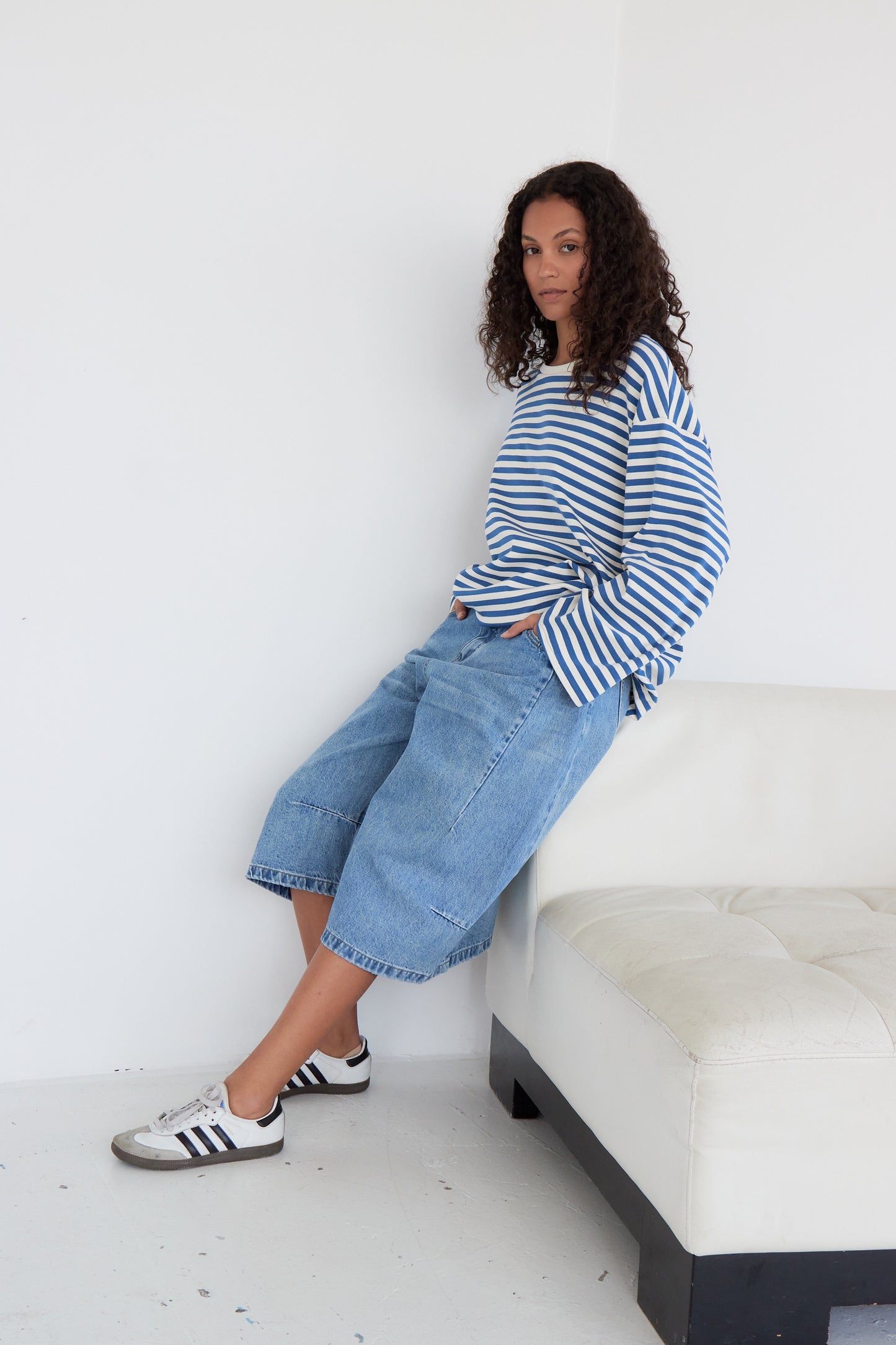 T-SHIRT MONA BLEU