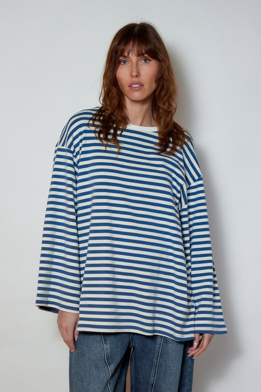 T-SHIRT MONA BLEU