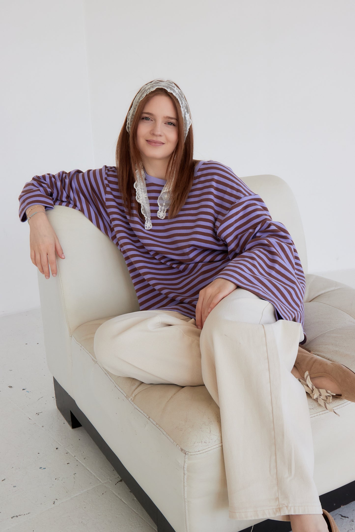 T-SHIRT MONA LILAS
