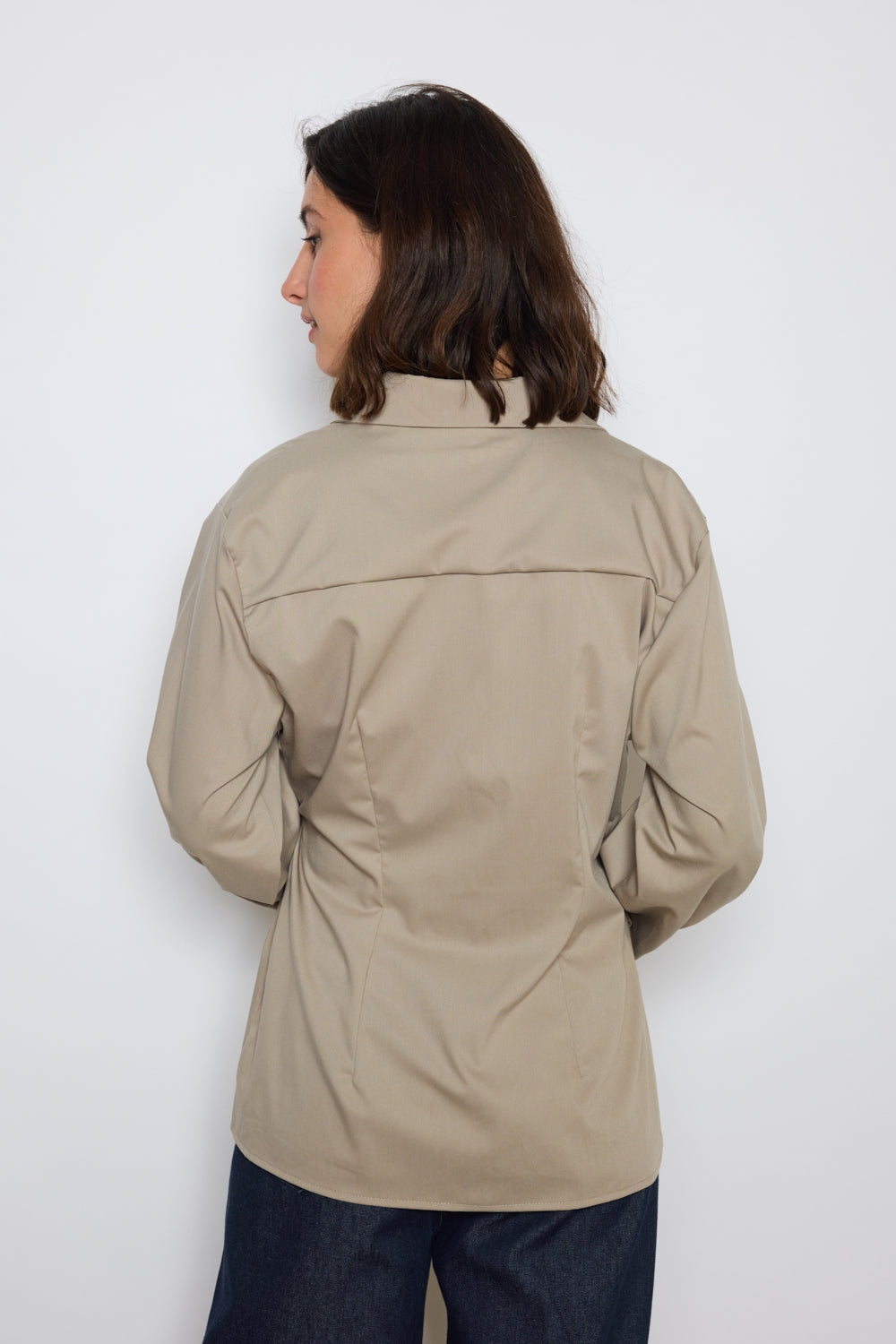 CHEMISE LOIS TAUPE