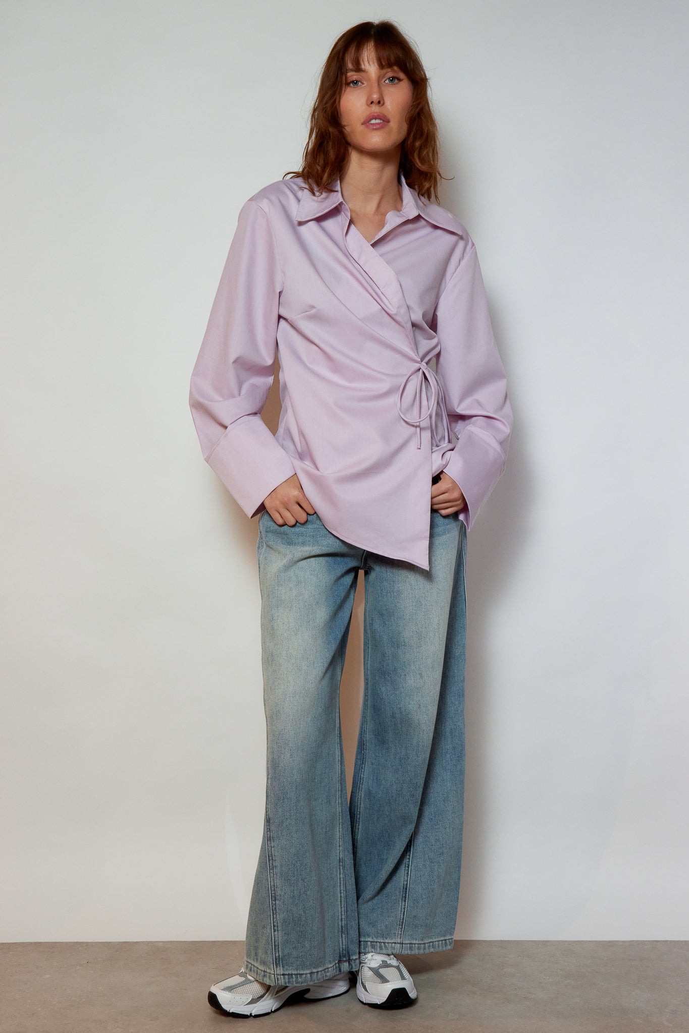 CHEMISE LOIS LILAS