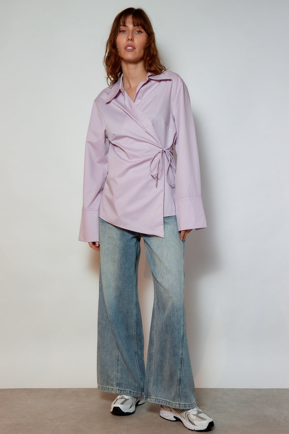 CHEMISE LOIS LILAS