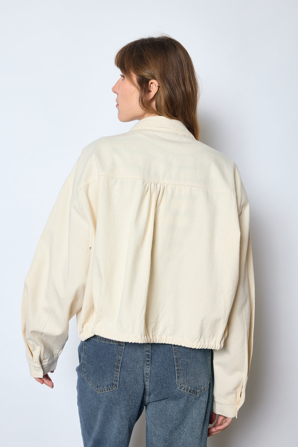 CHEMISE SELENA BEIGE CLAIR