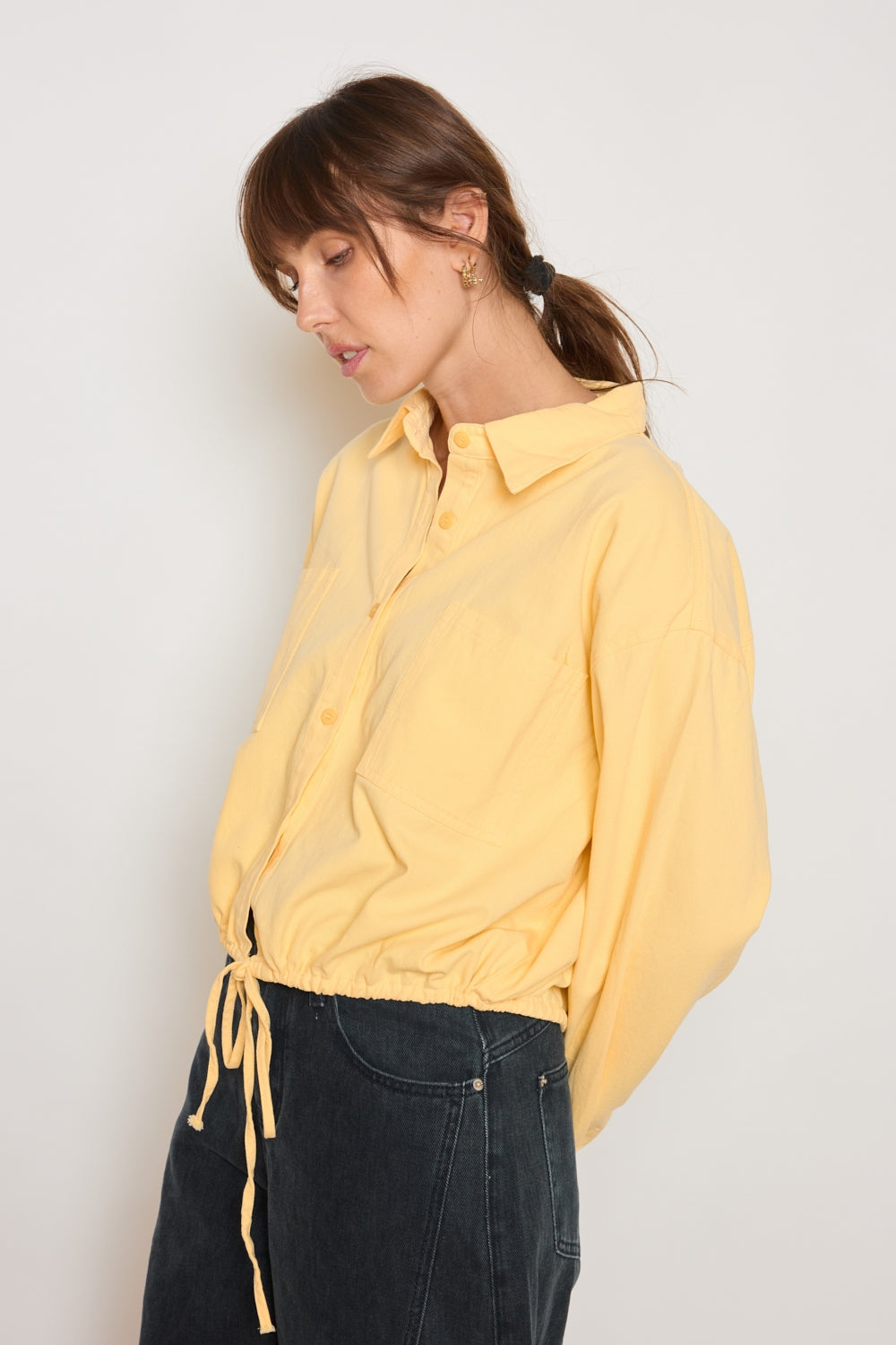 CHEMISE SELENA JAUNE