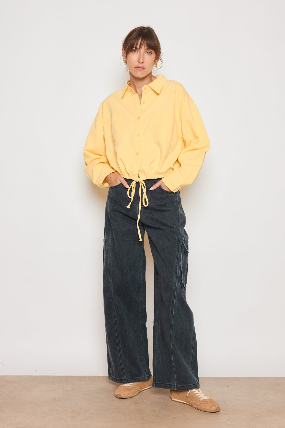 CHEMISE SELENA JAUNE