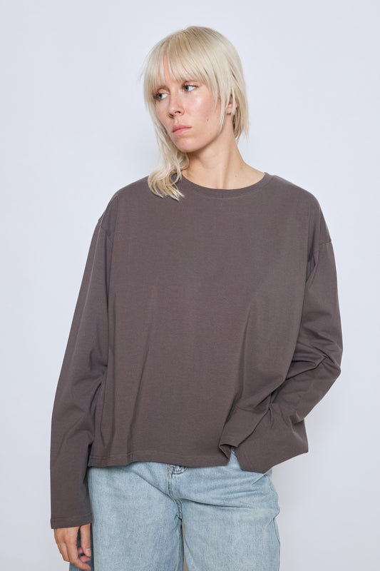 T-SHIRT ELODIE GRIS FONCE