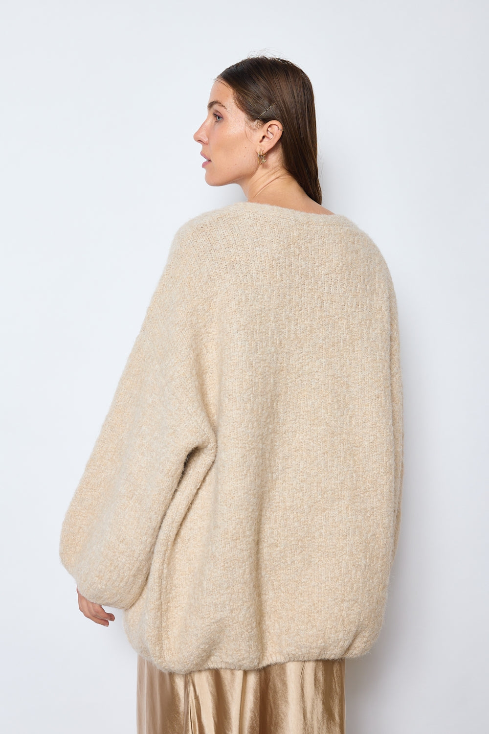 GILET MATHILDE BEIGE