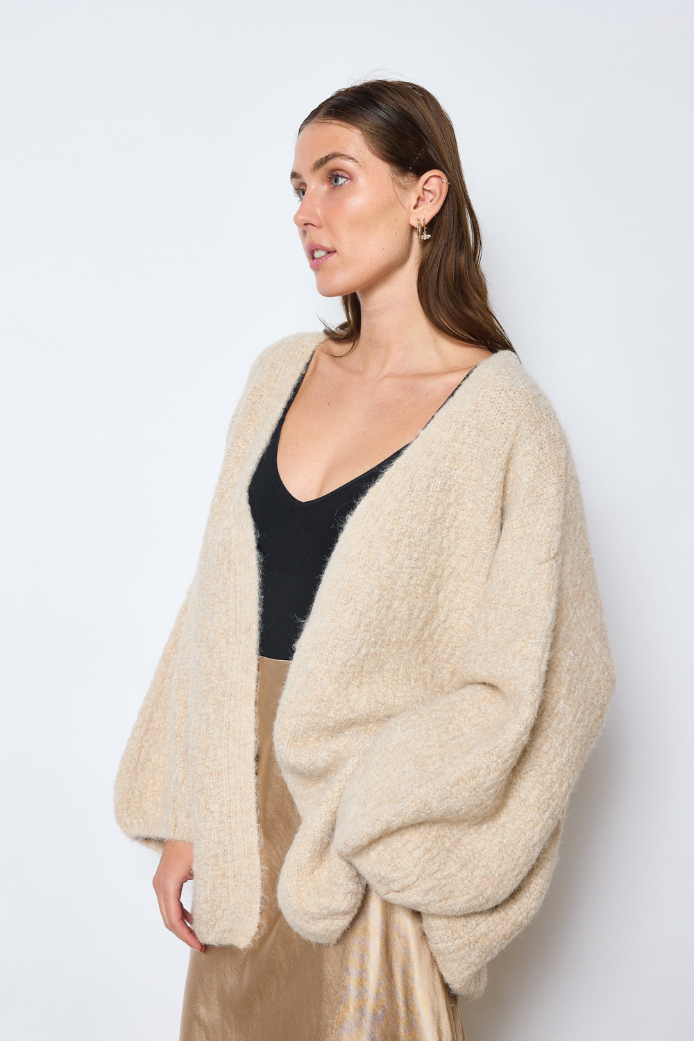 GILET MATHILDE BEIGE
