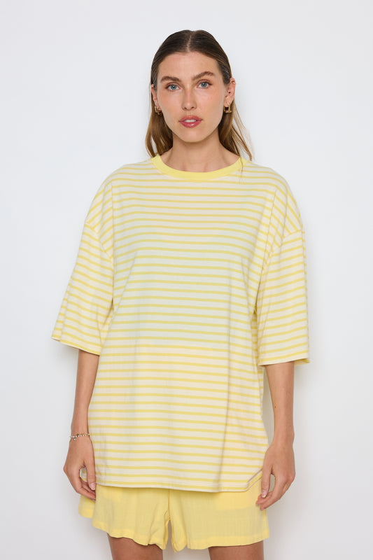 T-SHIRT KALINA JAUNE