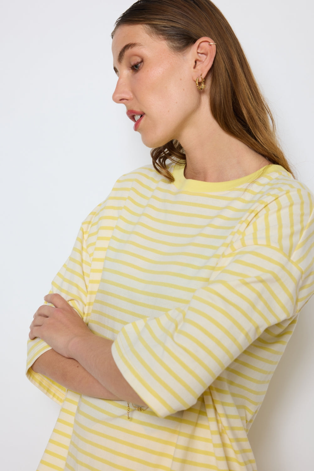 T-SHIRT KALINA JAUNE