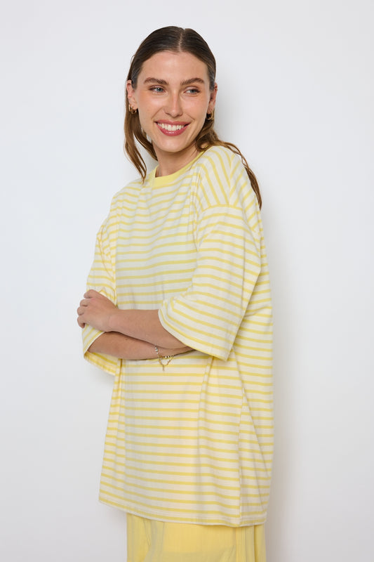 T-SHIRT KALINA JAUNE