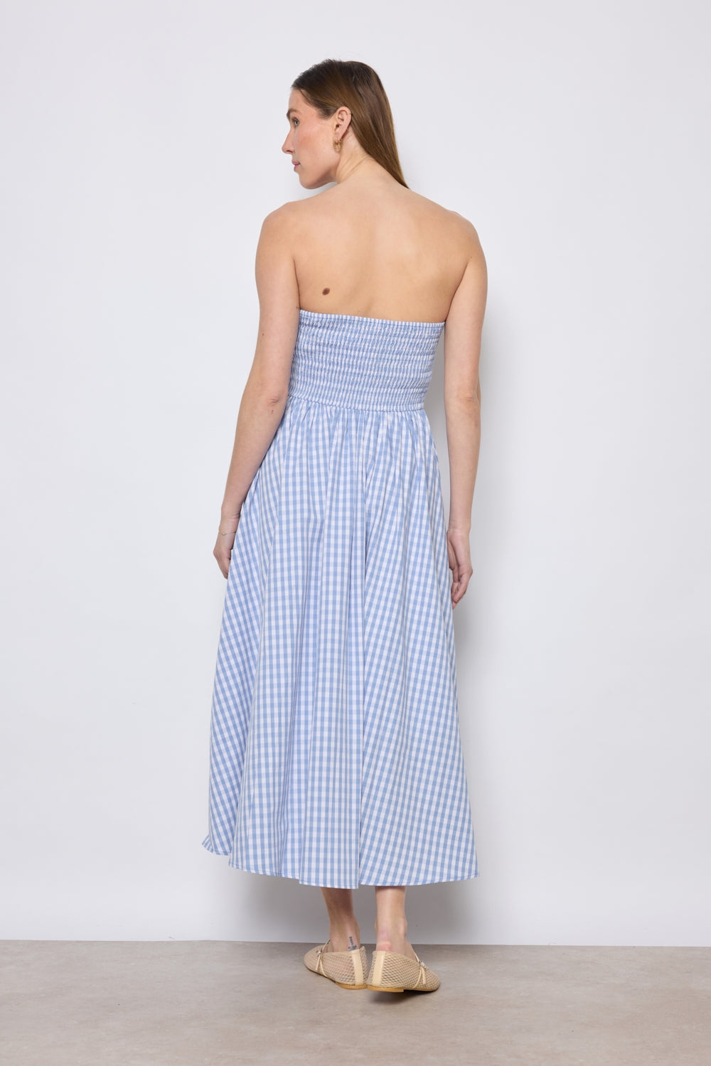 ROBE LEONE BLEU