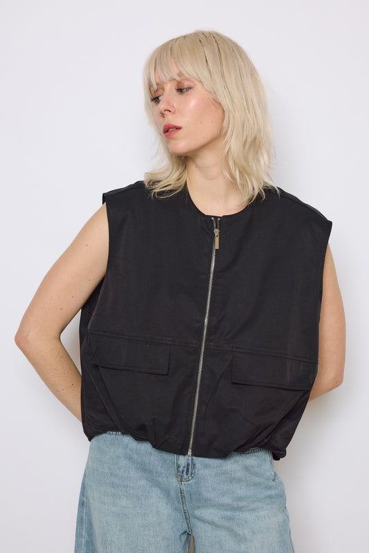 GILET ALIZEE NOIR