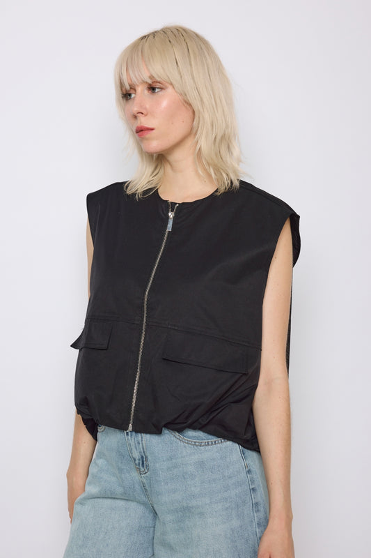 GILET ALIZEE NOIR