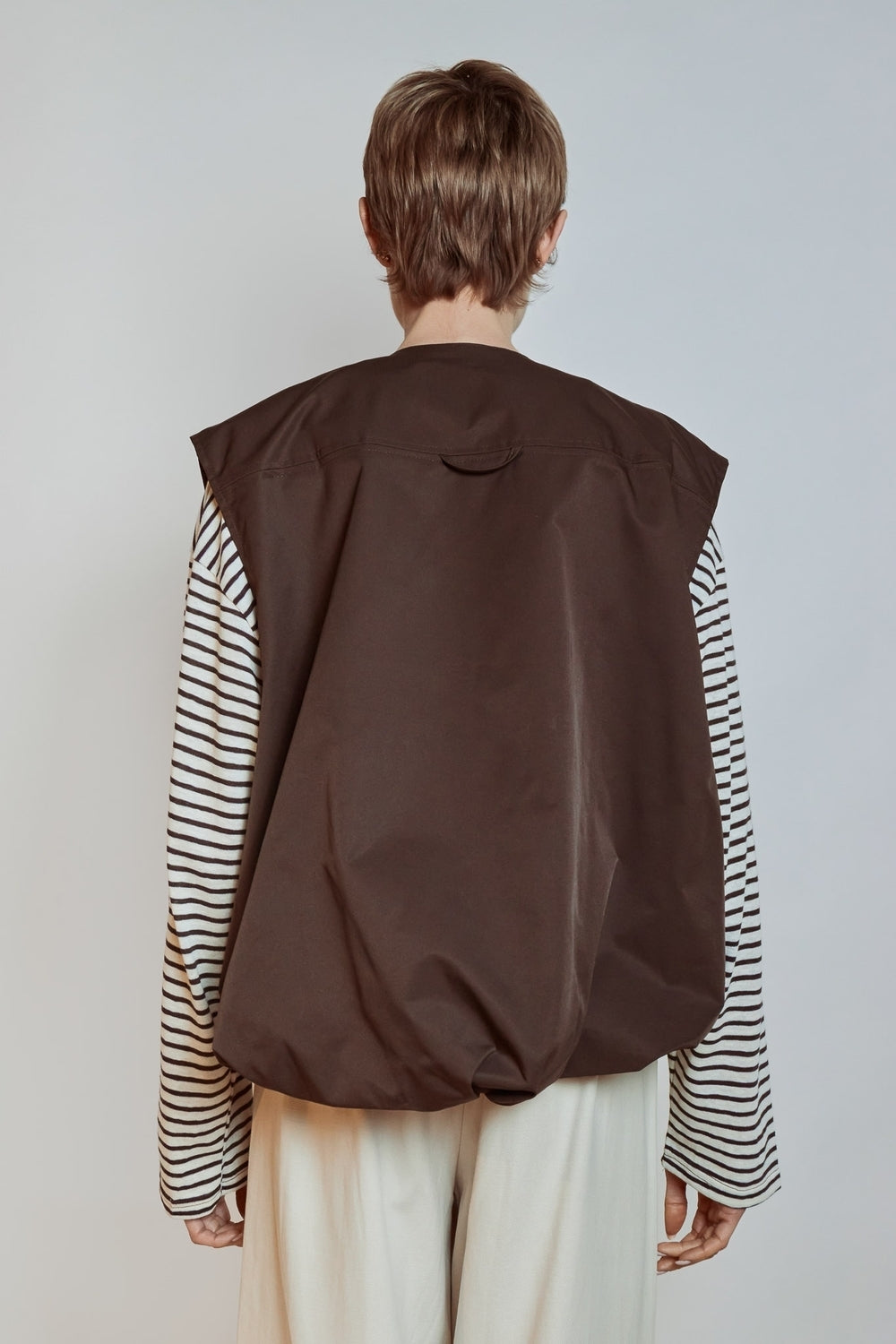 GILET ALIZEE CHOCOLAT