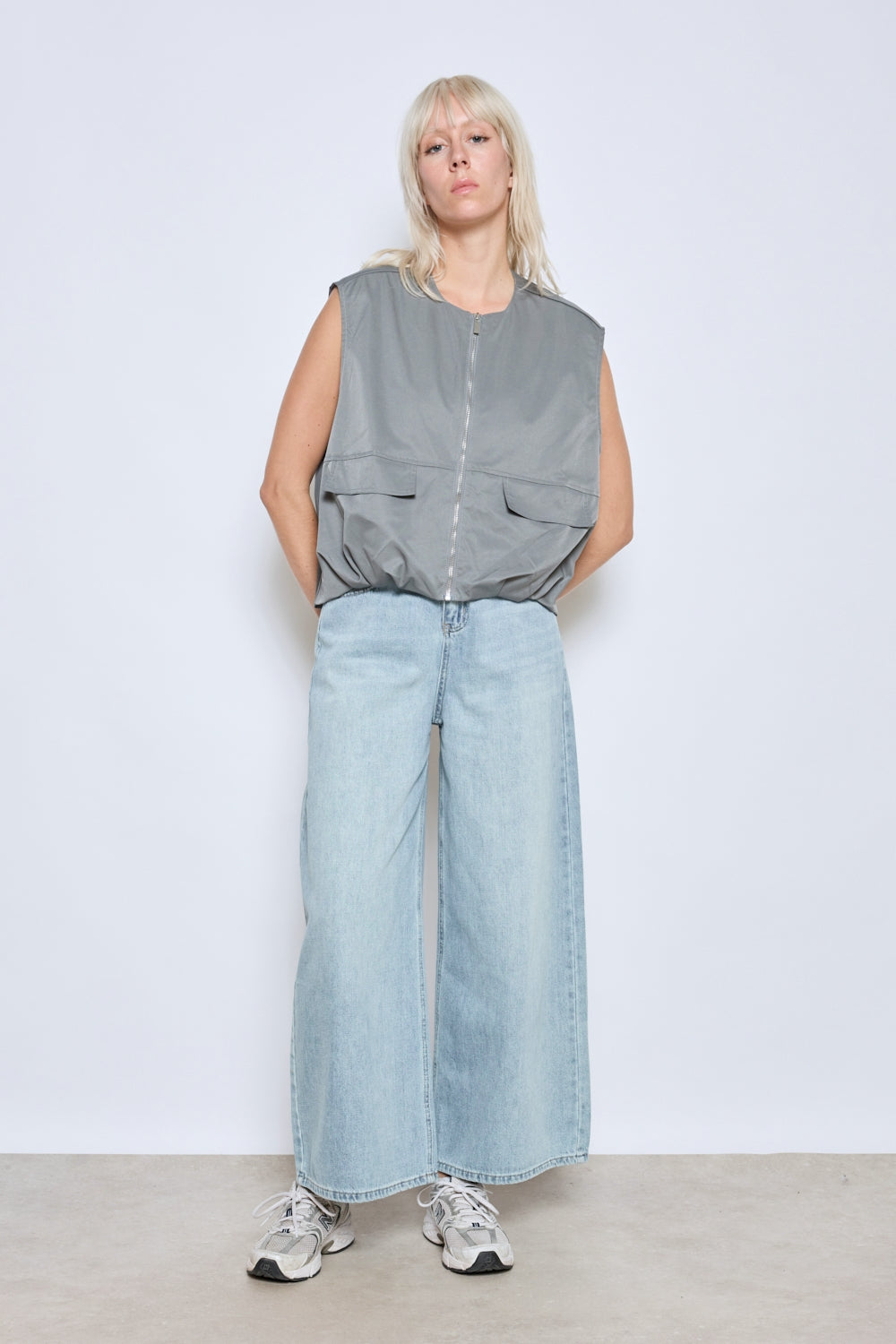 GILET ALIZEE GRIS