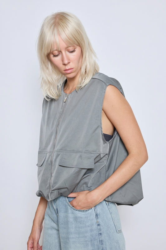 GILET ALIZEE GRIS