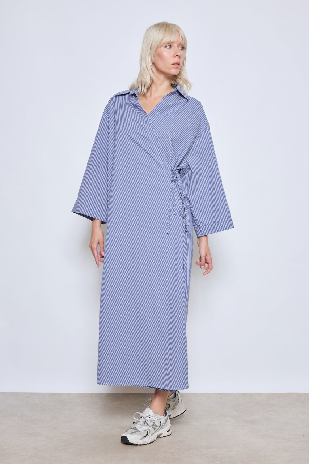 ROBE MARGAUX BLEU FONCE