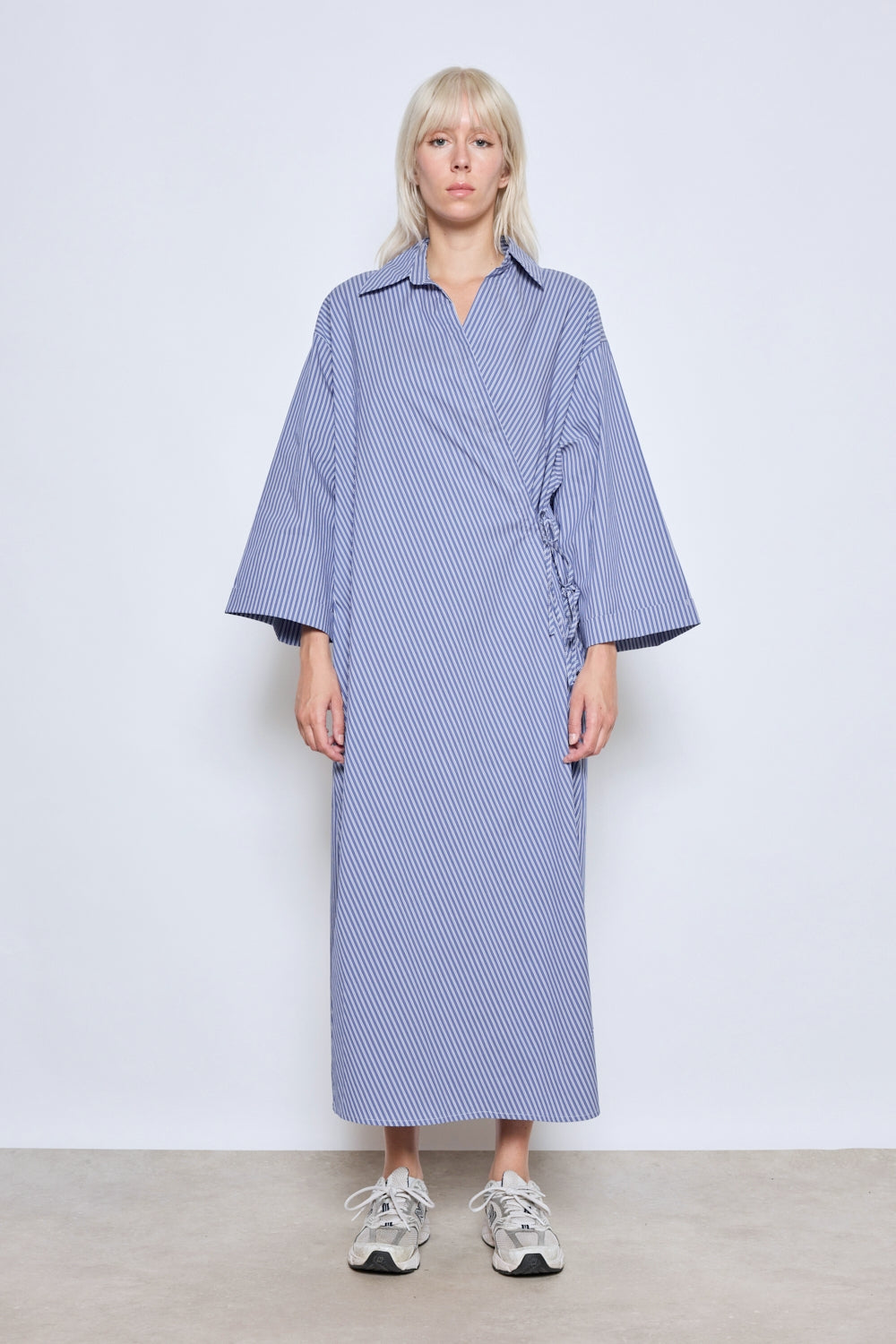 ROBE MARGAUX BLEU FONCE