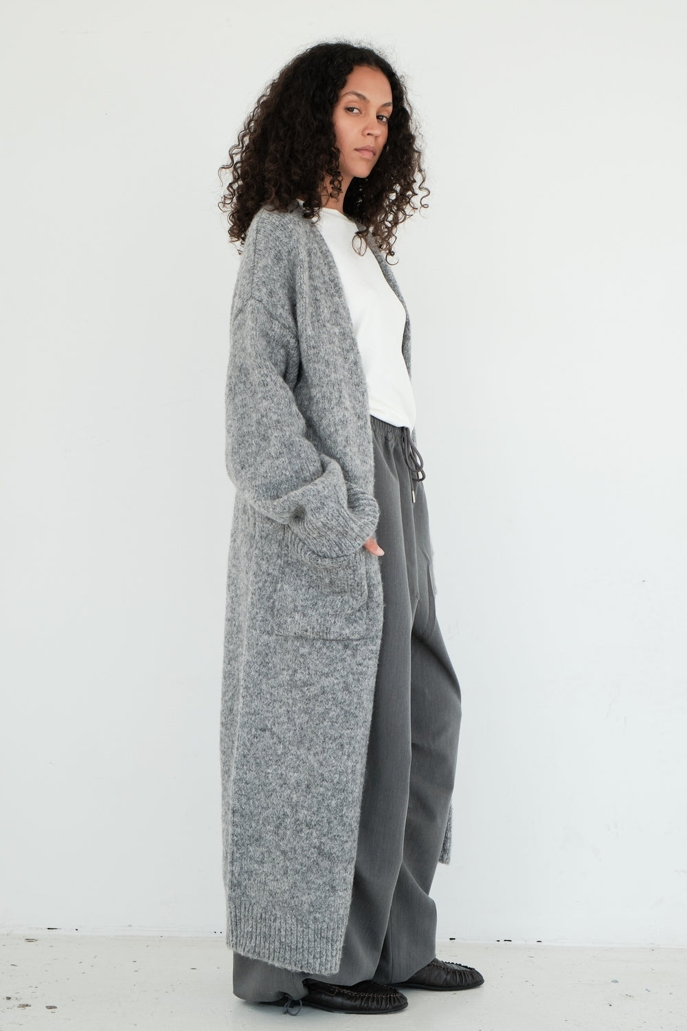 GILET LORE GRIS