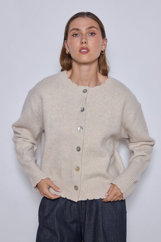 GILET SUZY BEIGE