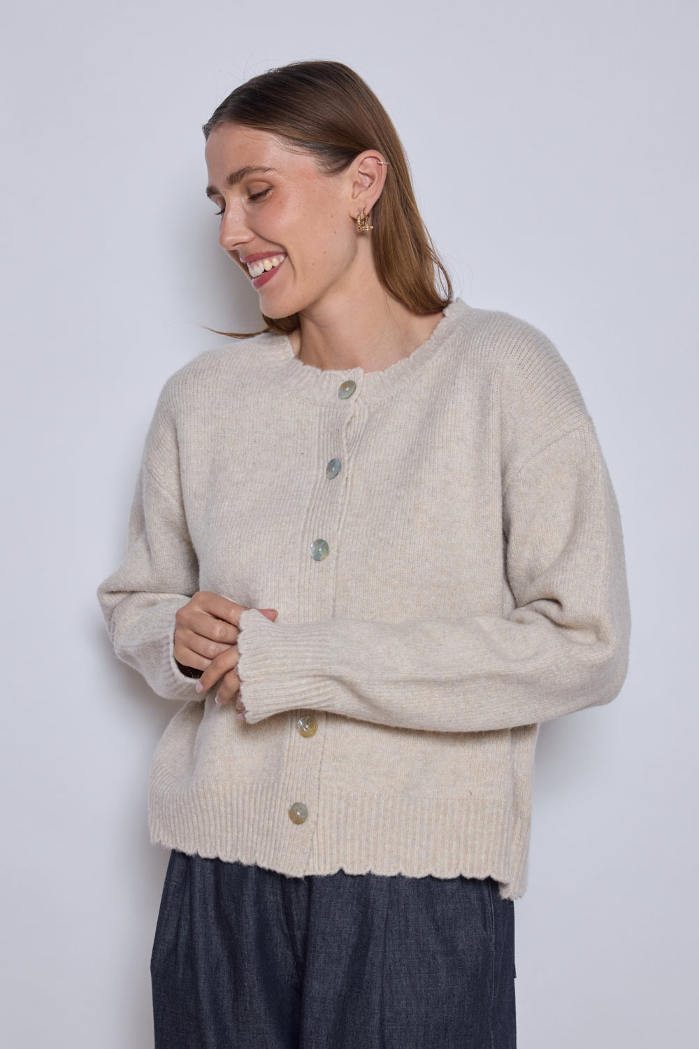 GILET SUZY BEIGE