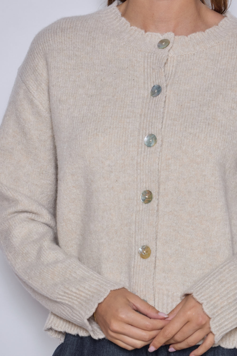 GILET SUZY BEIGE