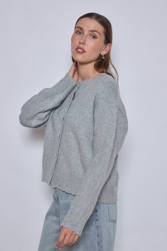 GILET SUZY GRIS