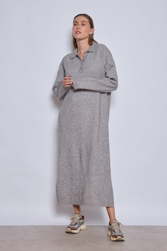 ROBE CAMILLE GRISE