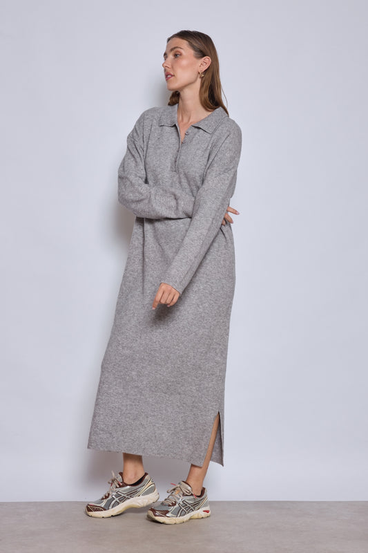ROBE CAMILLE GRISE