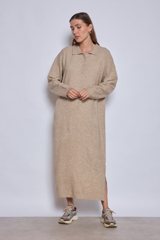 ROBE CAMILLE BEIGE
