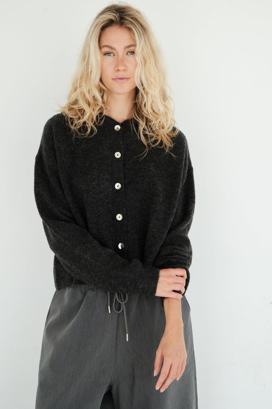 GILET HAEL GRIS