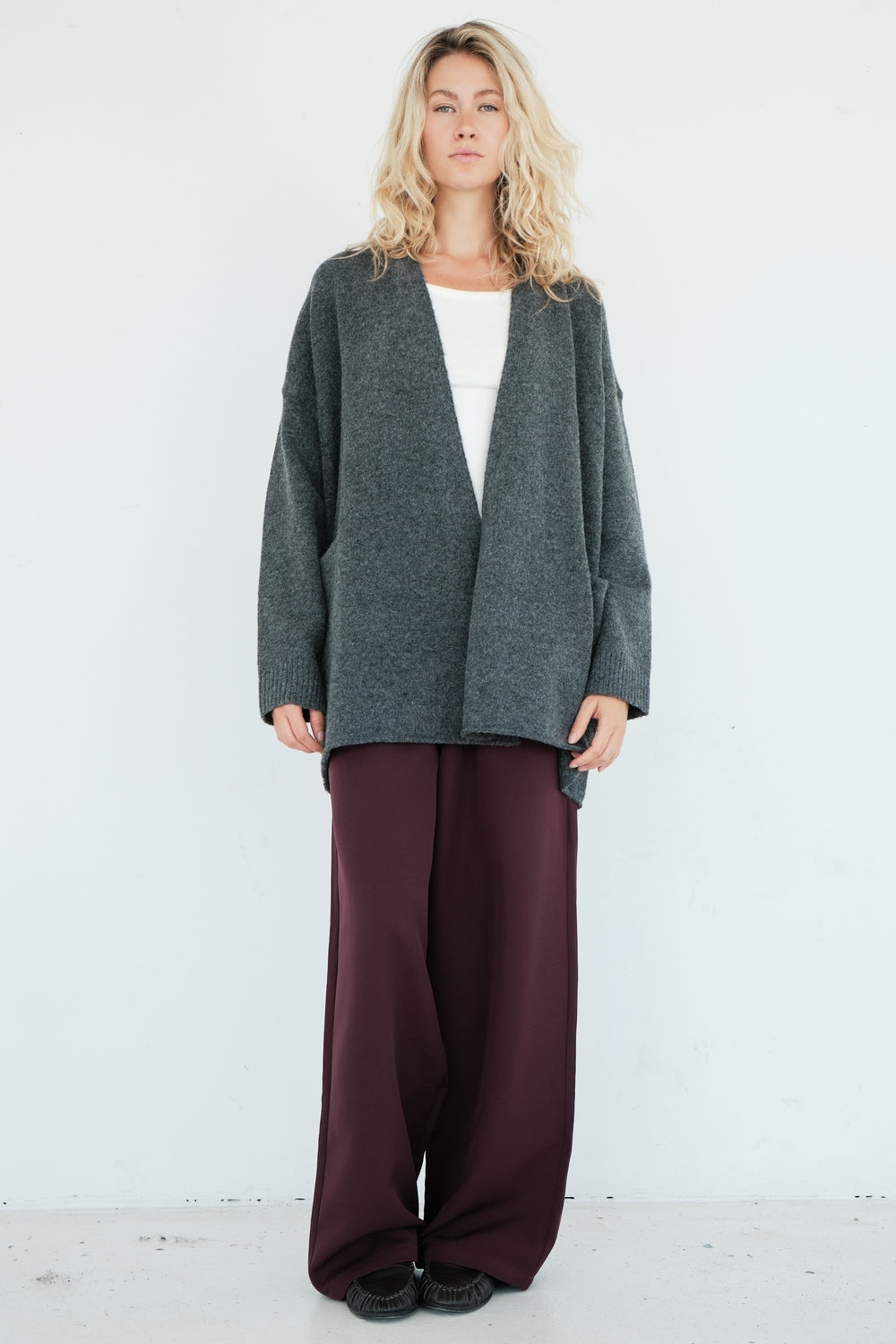 GILET OLAN GRIS FONCE