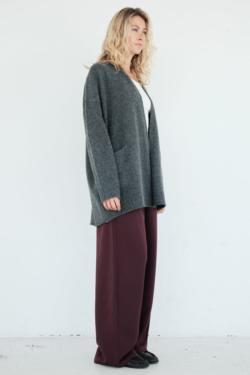 GILET OLAN GRIS FONCE