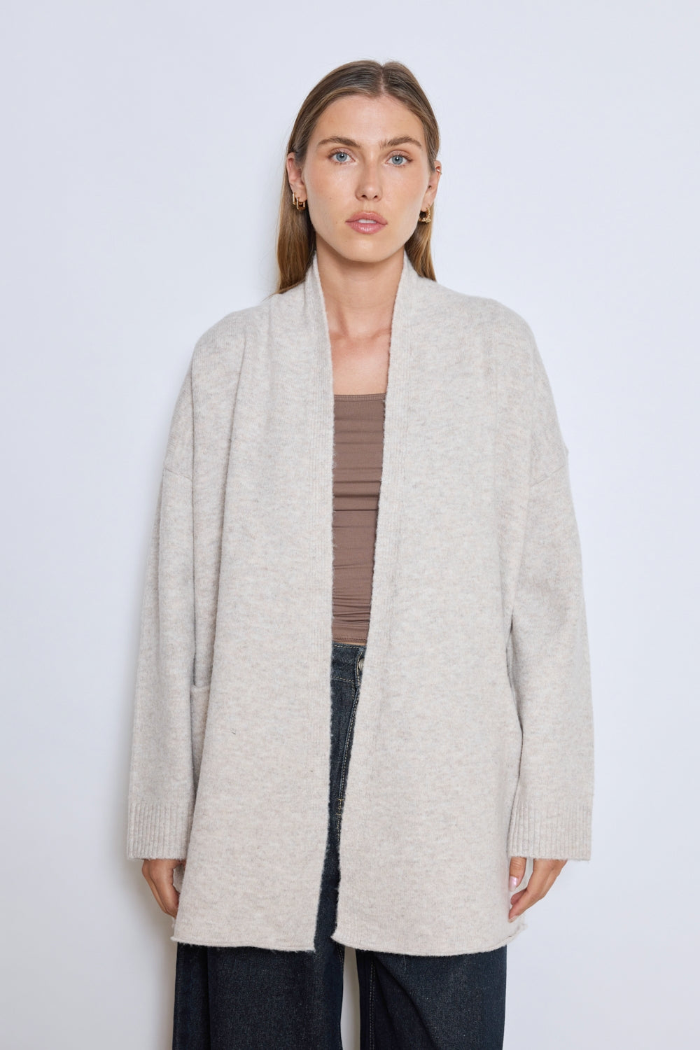 GILET ILYA BEIGE