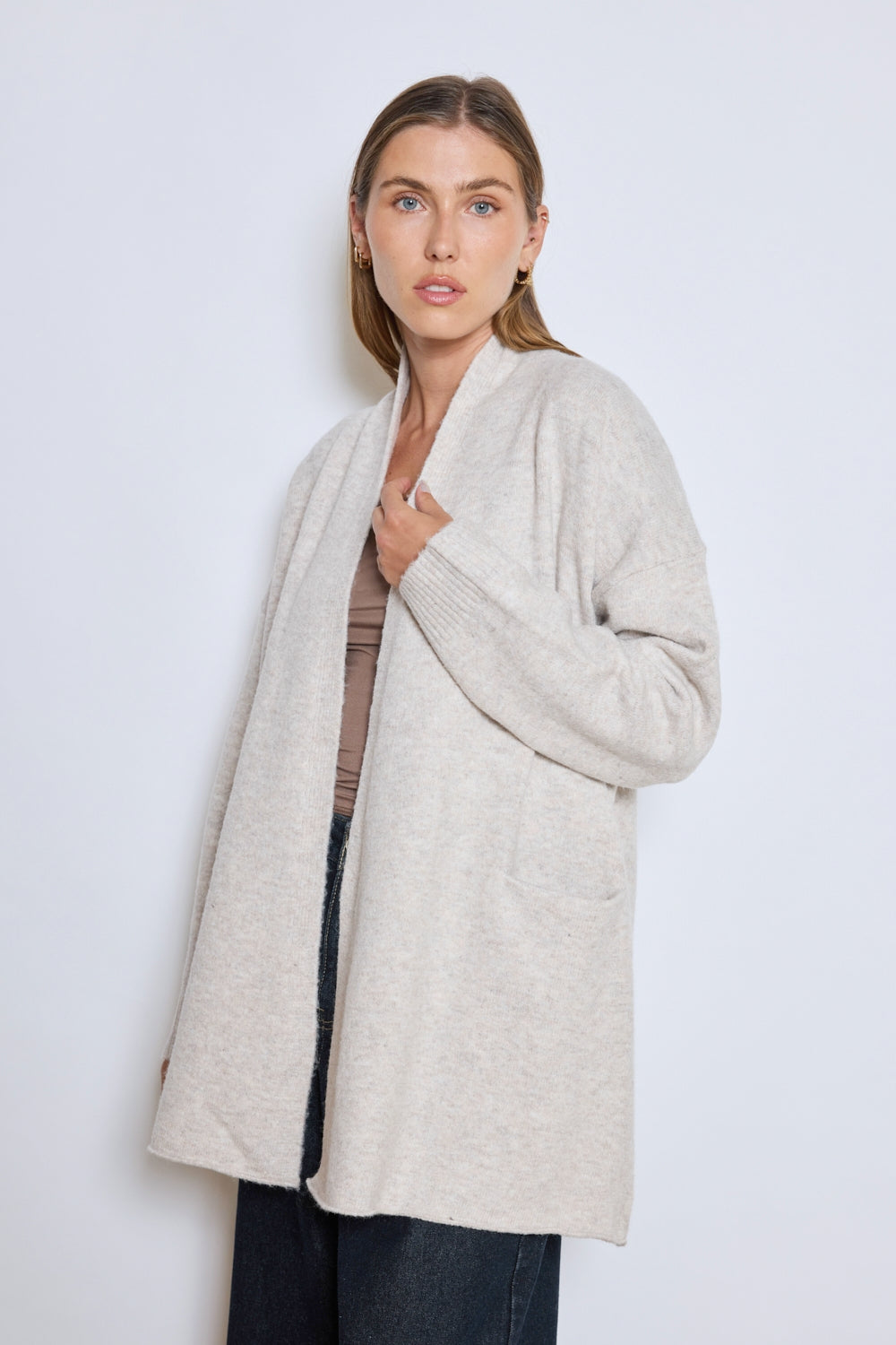GILET ILYA BEIGE